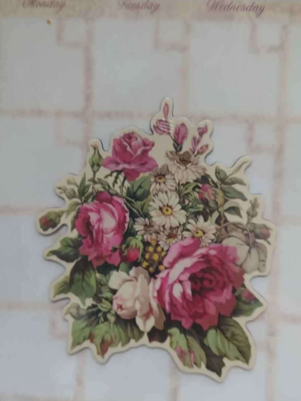 Victorian Rose Classy  Undated Magnet Planner X 2